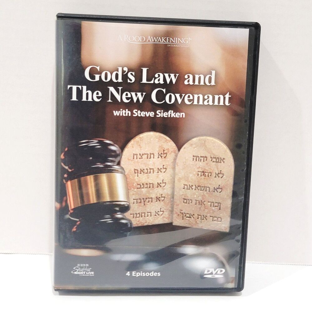 A Rood Awakening God's Law and The New Covenant 4 Disc DVD Set Steve Siefken